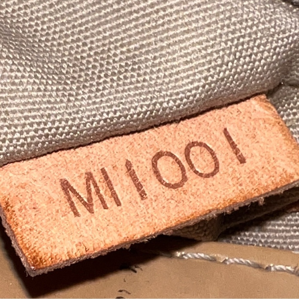 Louis Vuitton Gold Monogram Vernis Tote Vachetta Handles Patent Leather Vintage - Picture 8 of 8